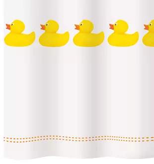 Duschvorhang Textil Duckie