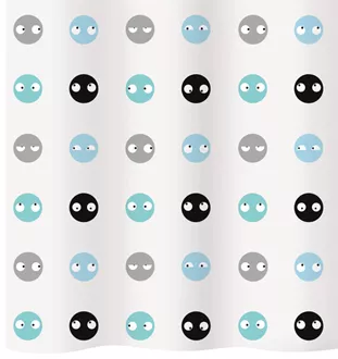 Textile shower curtain Emo