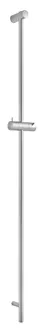 Glissière de douche Parsa acier raffiné brushed nickel