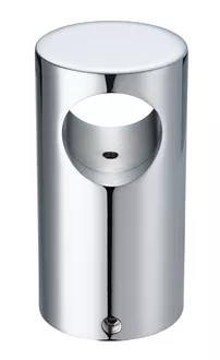 Wall bracket for shower system aluminium chrome-plated